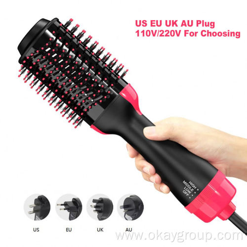 One-step 4 in 1 Hair Straightener Electric Curler